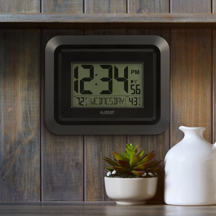 Weather Scientific LaCrosse Technology 513-1918B Digital Wall Clock LaCrosse Technology
