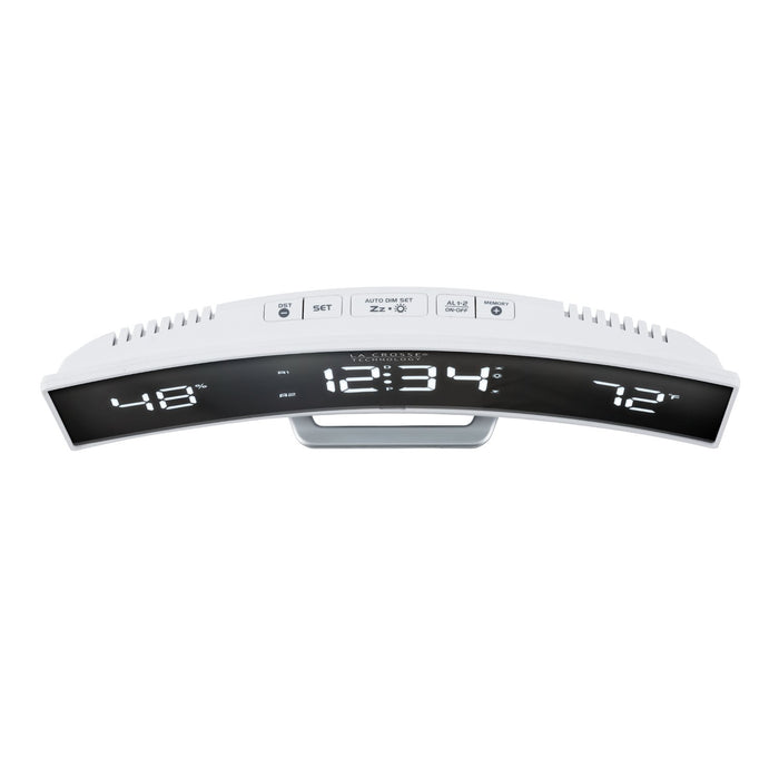 Weather Scientific LaCrosse Technology 602-247V2 Curved LED Alarm with Mirrored Lens LaCrosse Technology