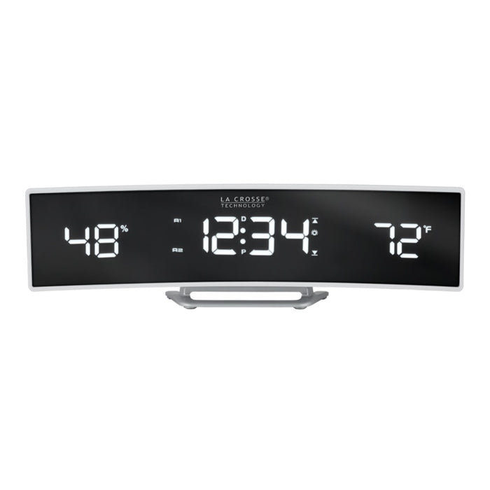 Weather Scientific LaCrosse Technology 602-247V2 Curved LED Alarm with Mirrored Lens LaCrosse Technology