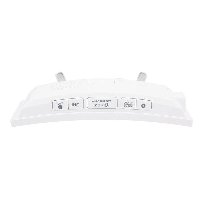 Weather Scientific LaCrosse Technology 602-249V2 White LED Mirror Alarm Clock LaCrosse Technology