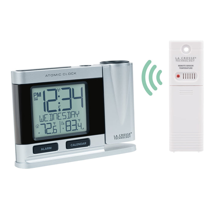Weather Scientific LaCrosse Technology 616-12667 Atomic Projection Alarm Clock LaCrosse Technology