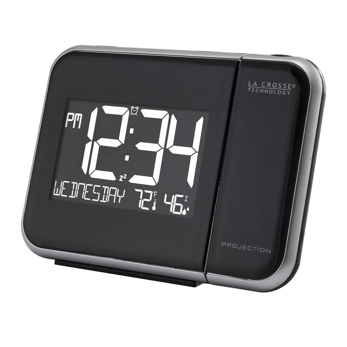 Weather Scientific LaCrosse Technology 616-1412V4 Projection Alarm Clock with Indoor Temp/Humidity and Backlight LaCrosse Technology