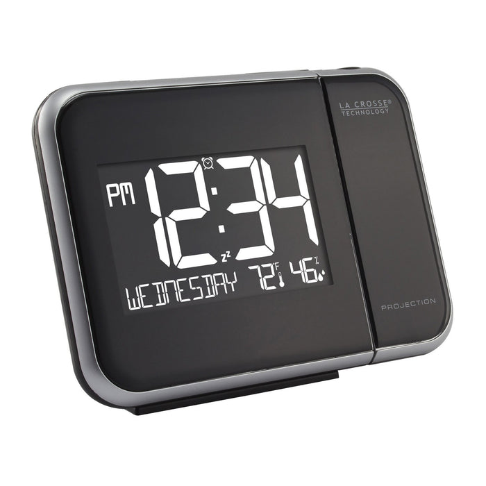Weather Scientific LaCrosse Technology 616-1412V4 Projection Alarm Clock with Indoor Temp/Humidity and Backlight LaCrosse Technology