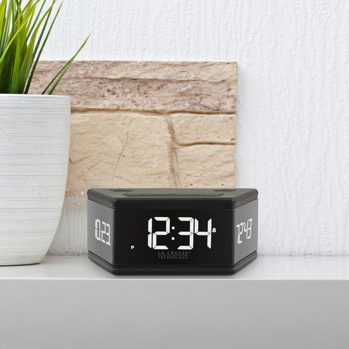 Weather Scientific La Crosse Technology 617-106B 3-Sided LED Alarm - Discontinued LaCrosse Technology