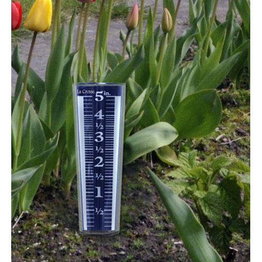 Weather Scientific LaCrosse Technology 704-1531 5 inch Plastic Rain Gauge LaCrosse Technology