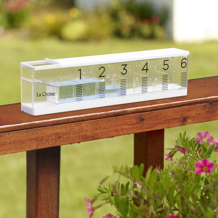 Weather Scientific LaCrosse Technology 705-111 Cascading Ice Cube Rain Gauge LaCrosse Technology