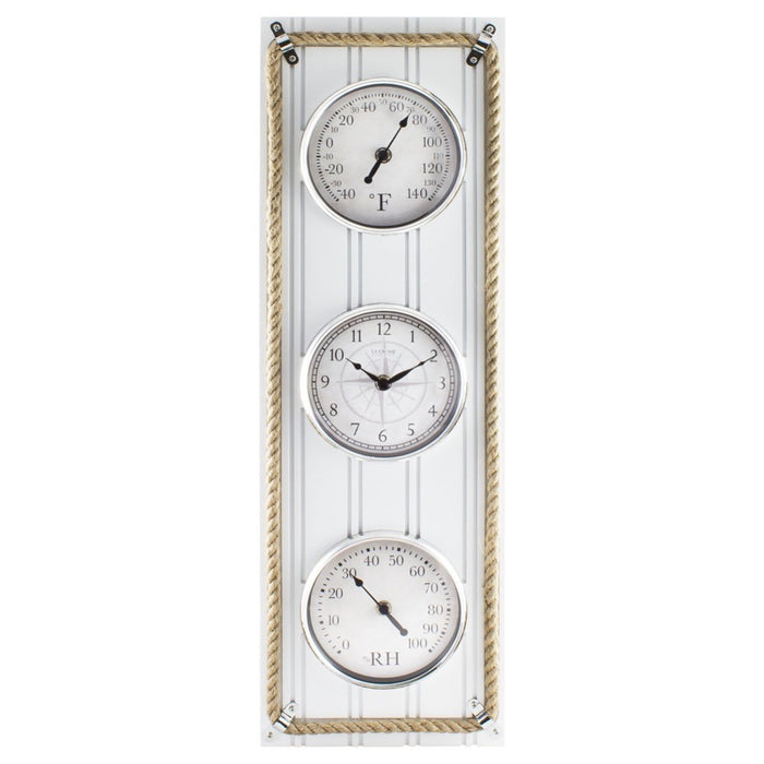 Weather Scientific LaCrosse Technology BBB86064 Beadboard Clock with Temperature and Humidity LaCrosse Technology