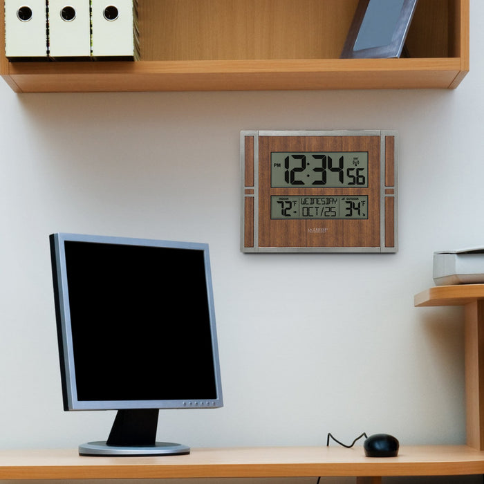 Weather Scientific LaCrosse Technology BBB86088V2 Digital Wall Clock LaCrosse Technology