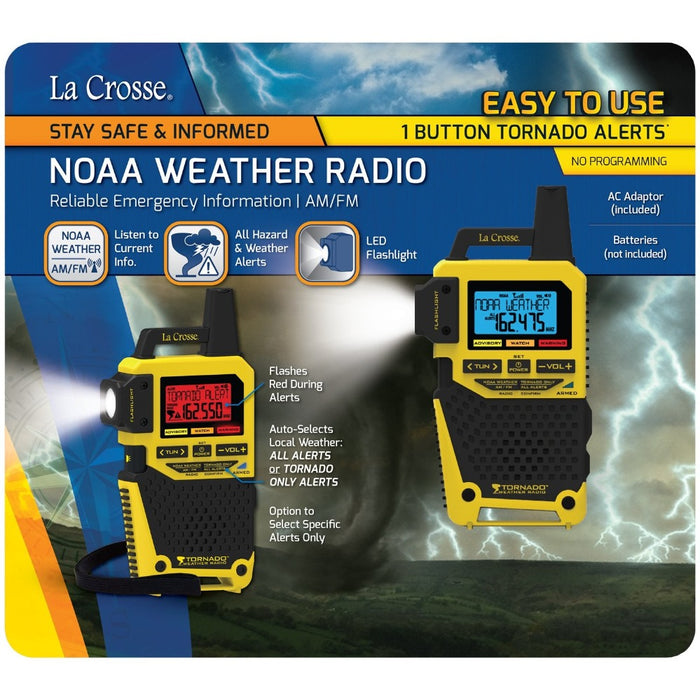 Weather Scientific La Crosse Technology S83301 NOAA Emergency Weather Radio LaCrosse Technology