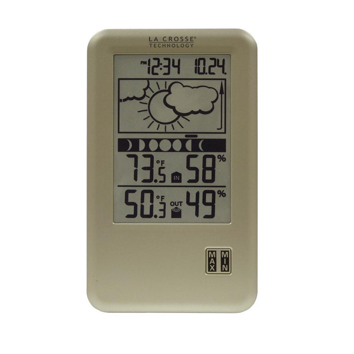 Weather Scientific LaCrosse Technology WS-9060U-IT Wireless Forecast Station with Moon Phase LaCrosse Technology