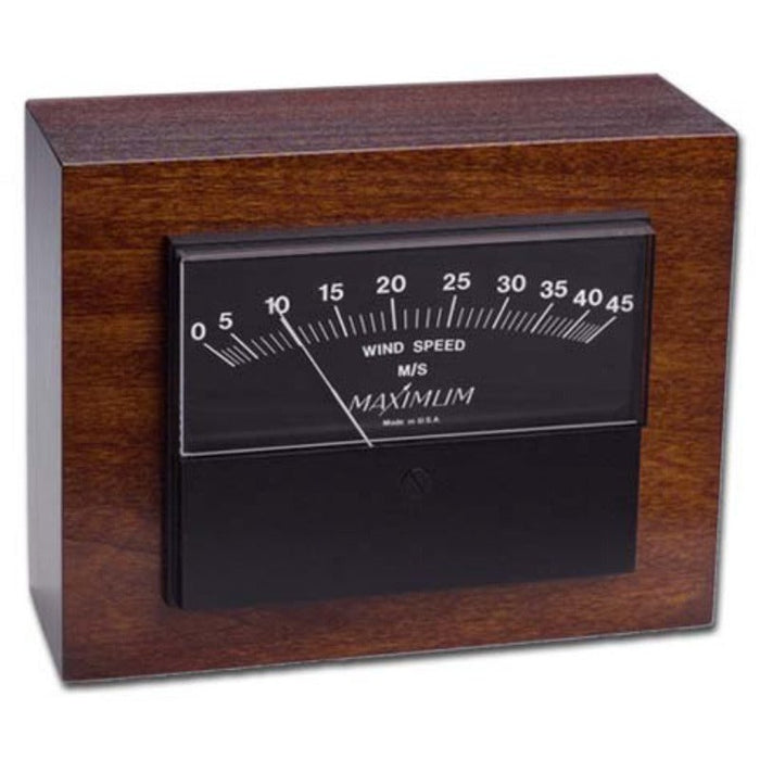 Weather Scientific Maximum Inc. Sirocco Wind Meter SIR dark brown walnut