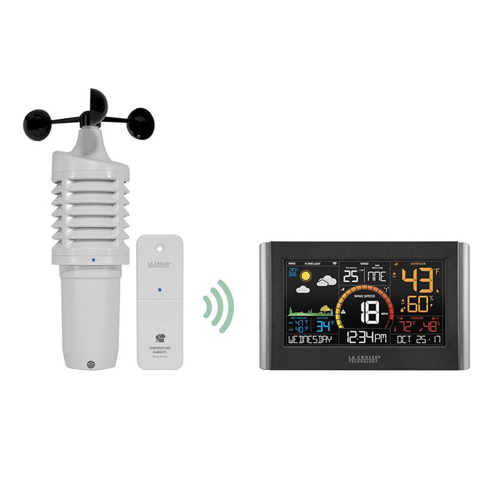 Weather Scientific La Crosse Technology V21-WTHV3 Complete Personal Wireless Remote Monitoring Weather Station w/ Humidity Sensor LaCrosse Technology