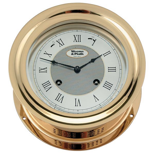 Weather Scientific Weems & Plath Anniversary 8-Day Ship's Bell Clock Weems & Plath
