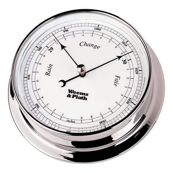 Weather Scientific Weems & Plath Chrome Endurance 085 Barometer Weems & Plath
