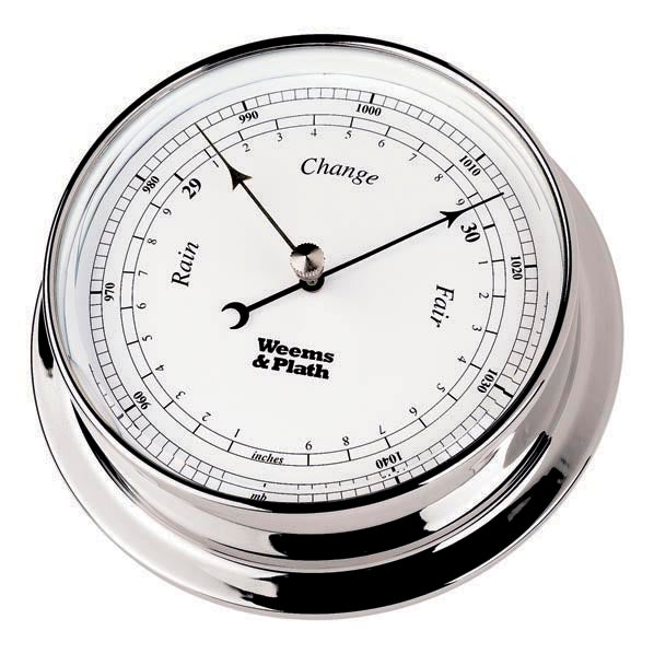 Weather Scientific Weems & Plath Chrome Endurance 125 Barometer Weems & Plath