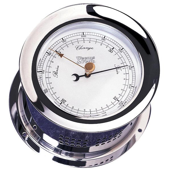 Weather Scientific Weems & Plath Chrome Plated Atlantis Barometer Weems & Plath