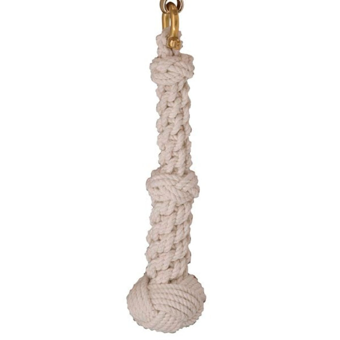 Weather Scientific Weems & Plath Off-White Lanyard for #7000 & #8000 Brass Bells Weems & Plath