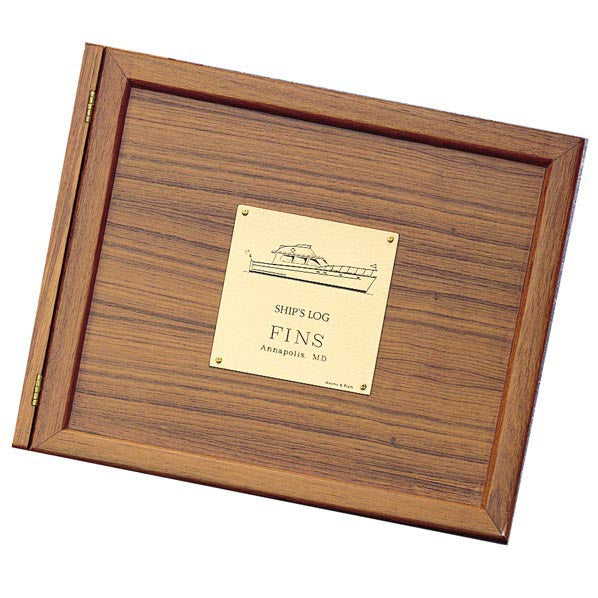 Weather Scientific Weems & Plath Teak Log Cover, Powerboat Plate Weems & Plath