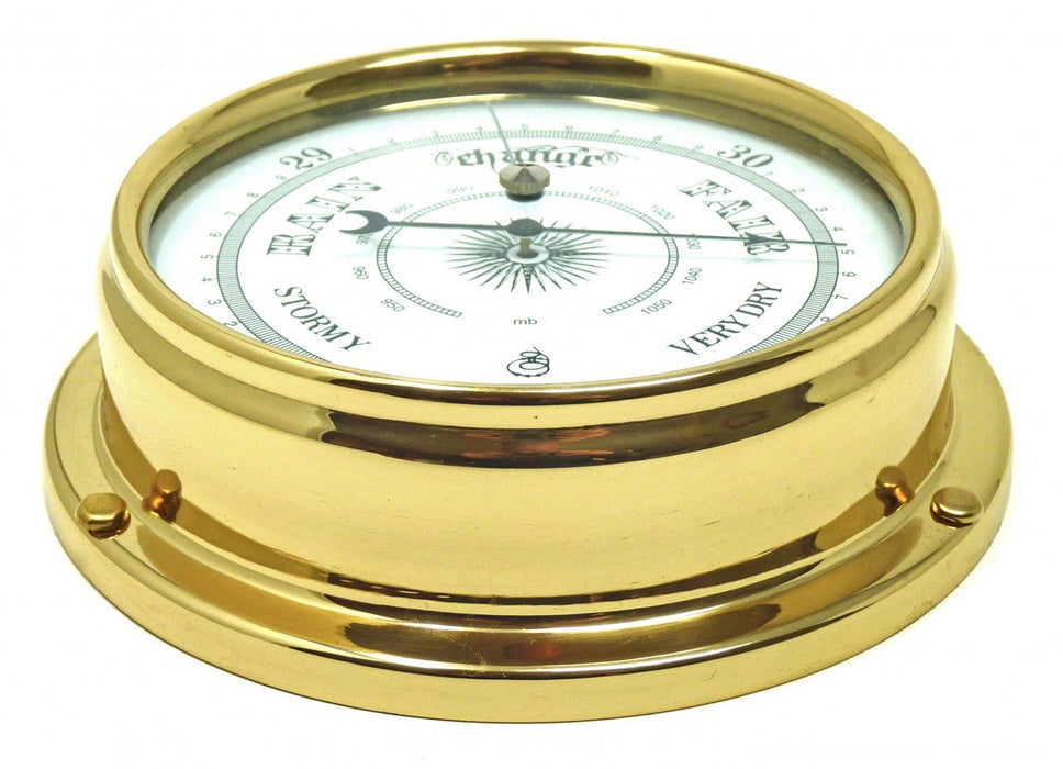 Weather Scientific Tabic Clocks Handmade Solid Brass Traditional Barometer B-TRD-WHT Tabic Clocks