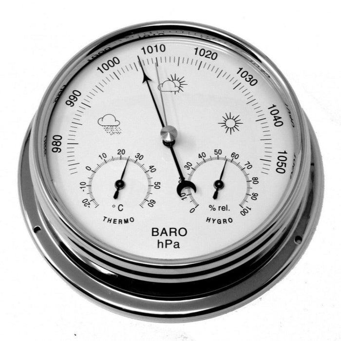 Weather Scientific Tabic Clocks Solid Brass Barometer with Hygrometer and Thermometer gauges Tabic Clocks
