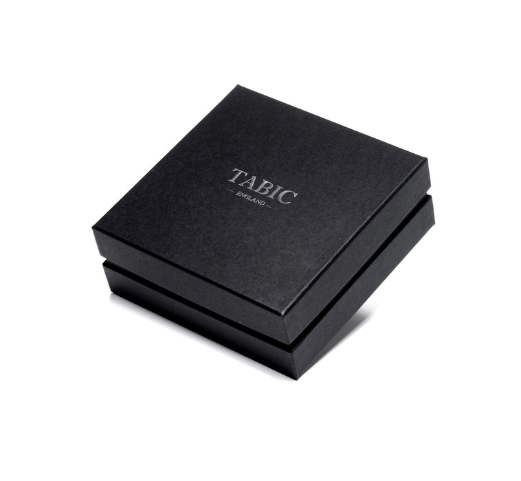 Weather Scientific Tabic Clocks Handmade Prestige Tide Clock in Chrome With A Jet Black Dial created with a mirrored backdrop Tabic Clocks