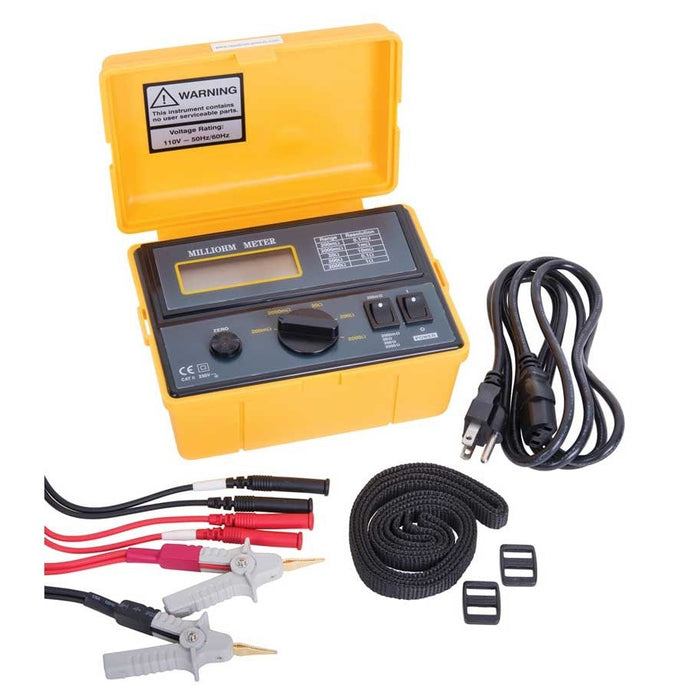 Weather Scientific REED K5090 Milli-Ohmmeter, 110V Reed Instruments