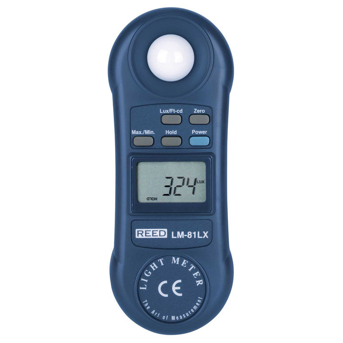 Weather Scientific REED LM-81LX Compact Light Meter, includes ISO Certificate Reed Instruments