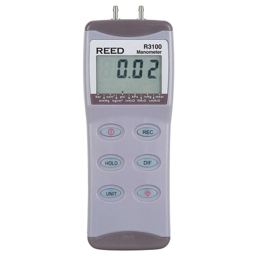 Weather Scientific REED R3100 Digital Differential Pressure Manometer (100psi), includes ISO Certificate Reed Instruments