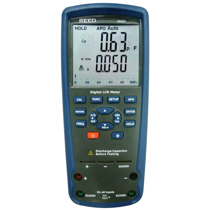 Weather Scientific REED R5001 LCR Meter, includes ISO Certificate Reed Instruments