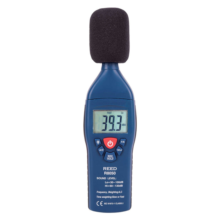 Weather Scientific REED R8050 Dual Range Sound Level Meter Reed Instruments