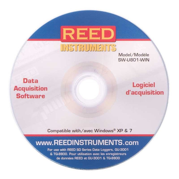 Weather Scientific REED SW-U801-WIN Data Acquisition Software Reed Instruments