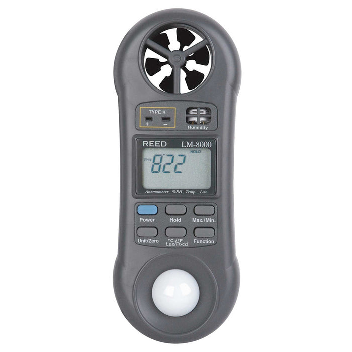 Weather Scientific REED LM-8000 Multi-Function Environmental Meter, includes ISO Certificate Reed Instruments
