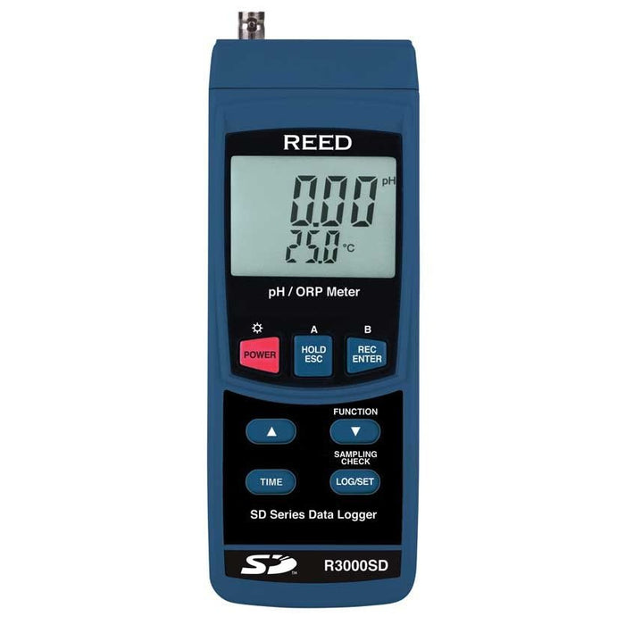 Weather Scientific REED R3000SD Data Logging pH/ORP Meter, includes ISO Certificate Reed Instruments