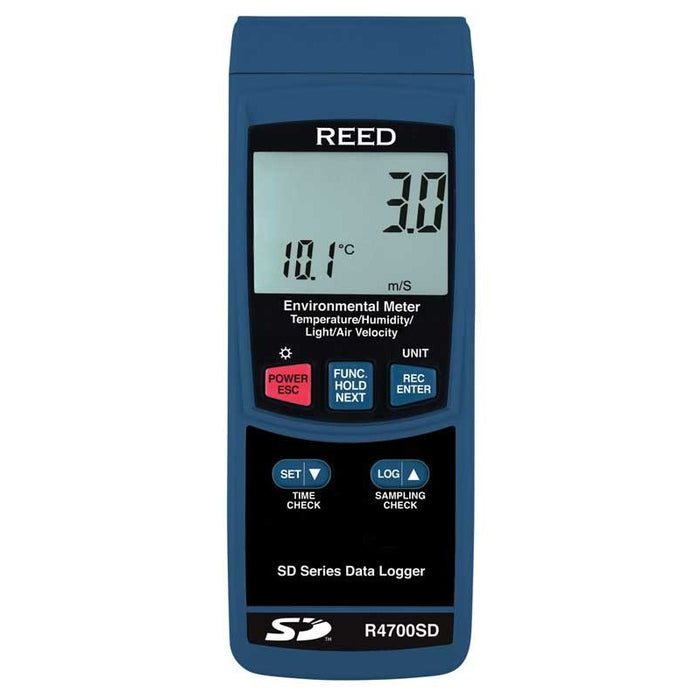 Weather Scientific REED R4700SD Data Logging Environmental Meter, includes ISO Certificate Reed Instruments