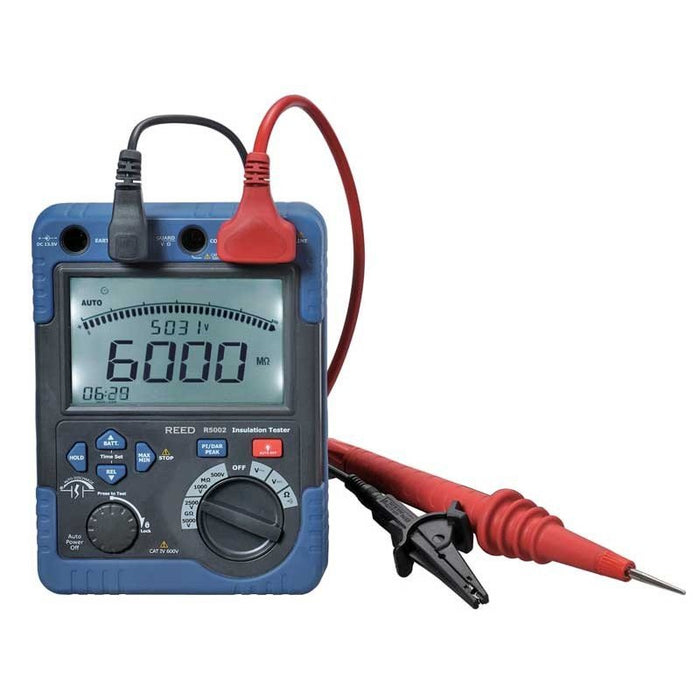 Weather Scientific REED R5002 High Voltage Insulation Tester, includes ISO Certificate Reed Instruments