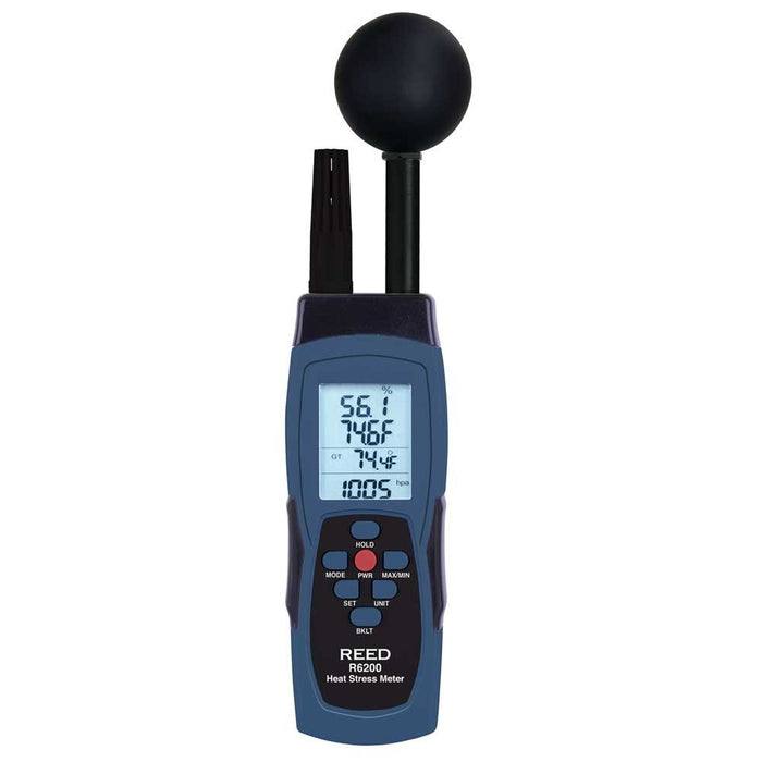 Weather Scientific REED R6200 WBGT Heat Stress Meter, includes ISO Certificate Reed Instruments