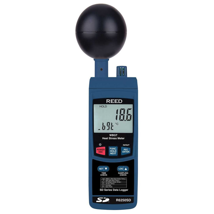 Weather Scientific REED R6250SD Data Logging Heat Stress Meter Reed Instruments