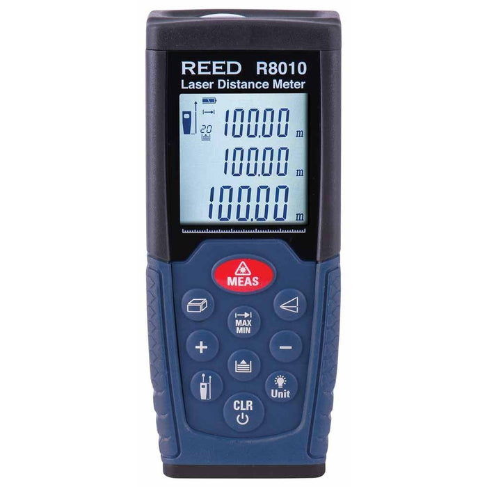 Weather Scientific REED R8010 Laser Distance Meter, 328' (100m), includes ISO Certificate Reed Instruments