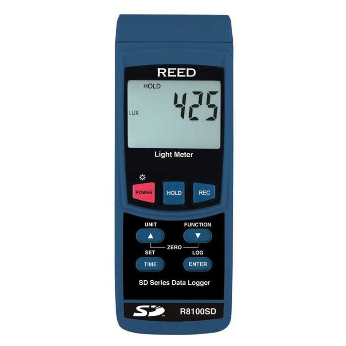 Weather Scientific REED R8100SD Data Logging Light Meter Reed Instruments