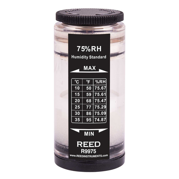 Weather Scientific REED R9975 Humidity Calibration Standard, 75% Reed Instruments