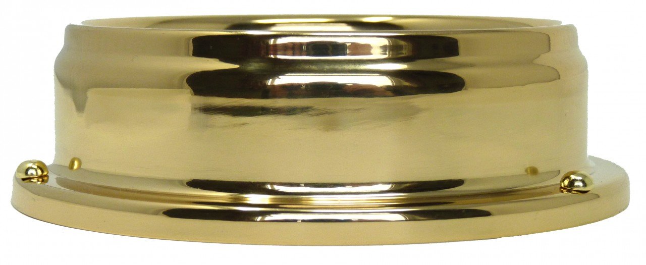 Weather Scientific Tabic Clocks Handmade Prestige Tide Clock in Solid Brass With a Jet Black Dial. Tabic Clocks