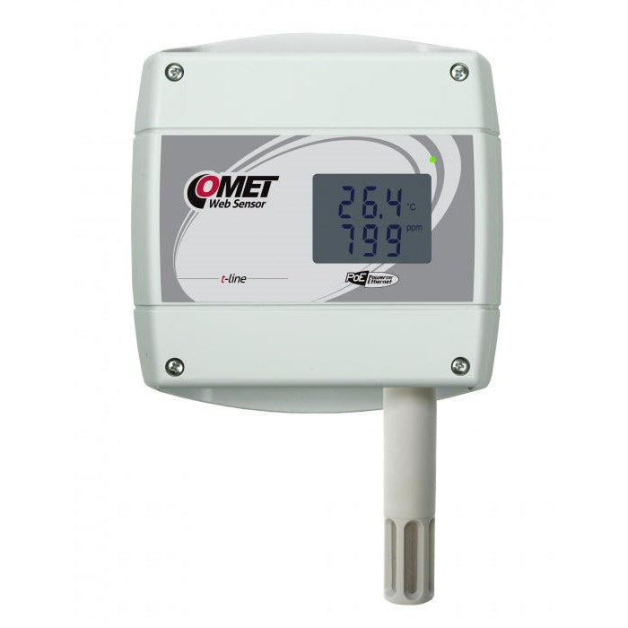 Weather Scientific Comet WebSensor with PoE - remote temperature, humidity, CO2 concentration with Ethernet interface Comet