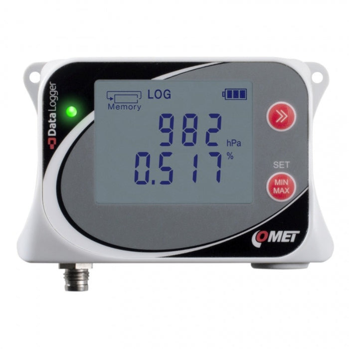 Weather Scientific Comet Datalogger for external CO2 probe up to 10.000 ppm with built-in atmospheric pressure sensor Comet closeup details