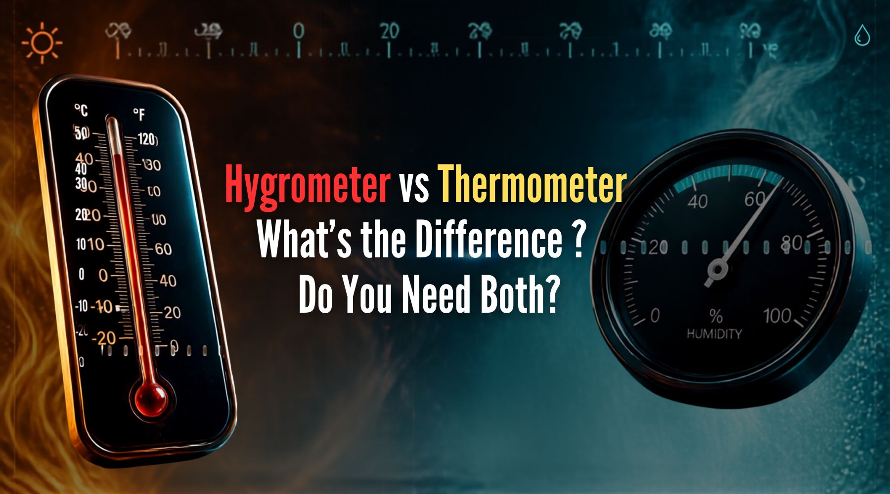 Hygrometer vs Thermometer: What's the Difference and Do You Need Both? by Weather Scientific