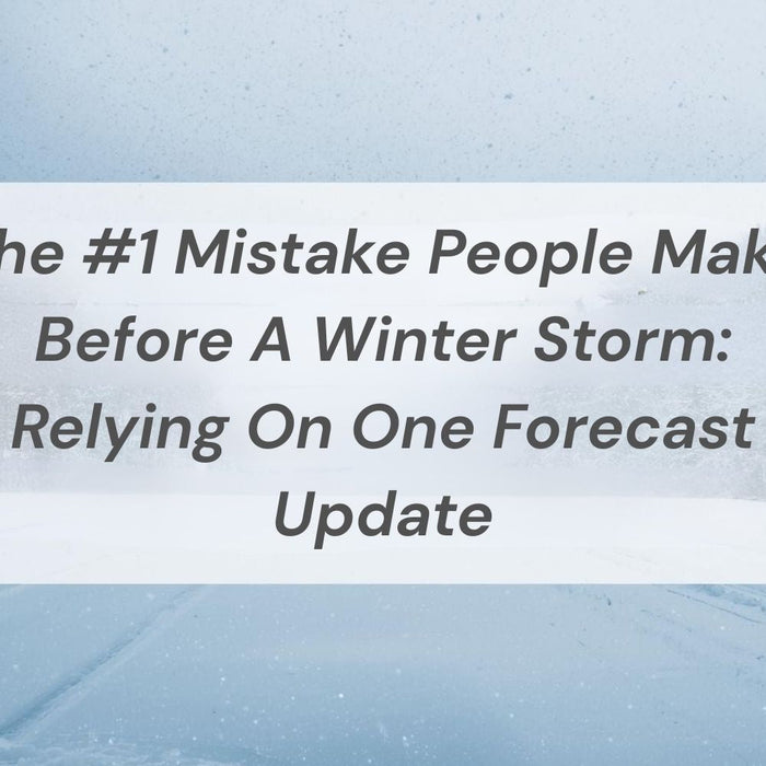 The #1 Mistake People Make Before A Winter Storm: Relying On One Forecast Update by Weather Scientific