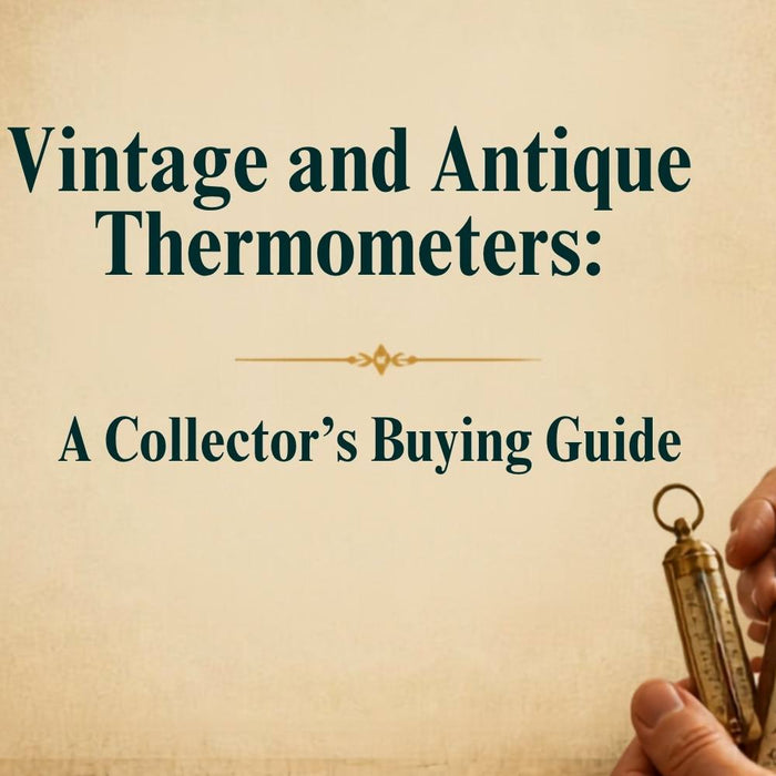 Vintage and Antique Thermometers: A Collector's Buying Guide