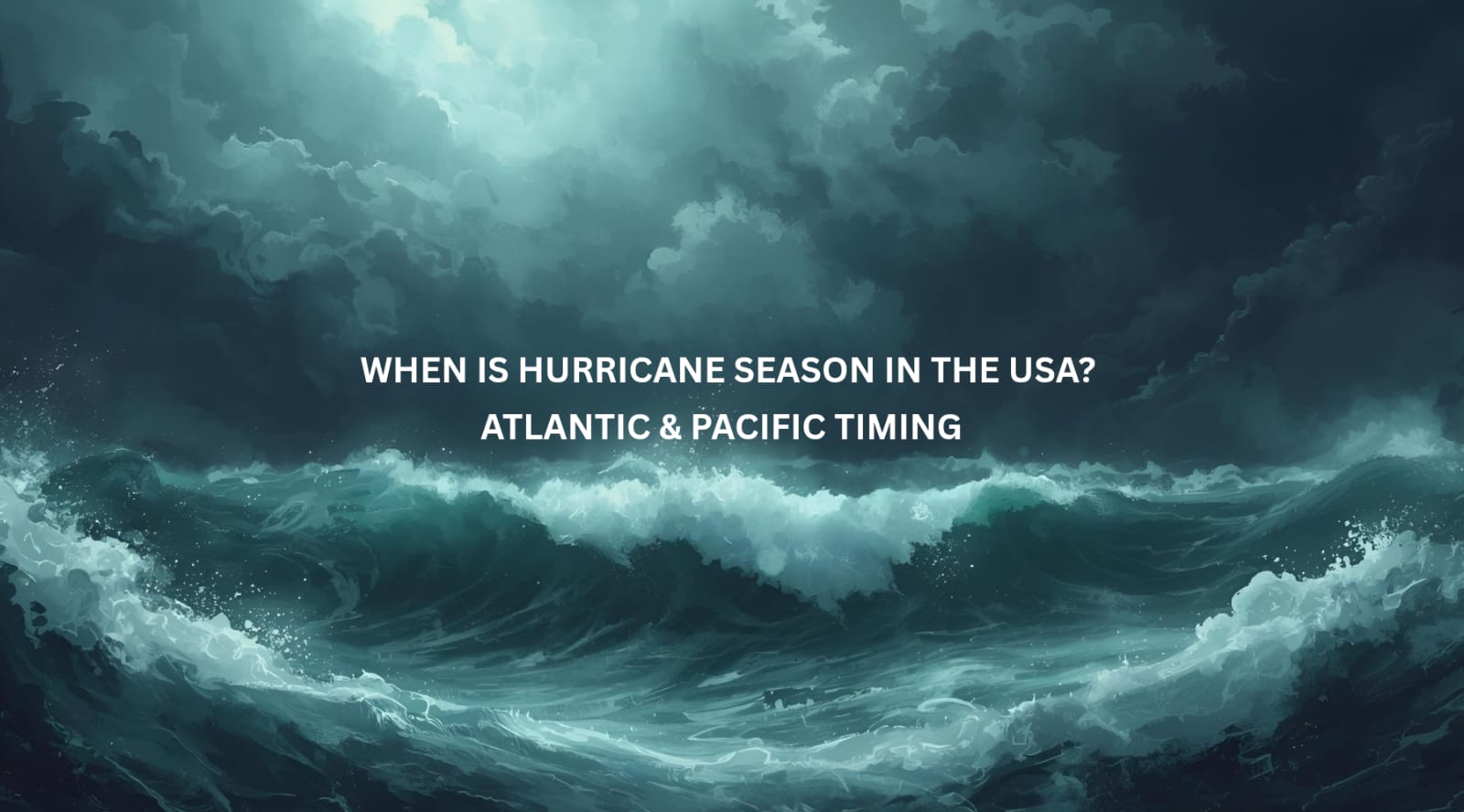 When Is Hurricane Season in the USA? Atlantic & Pacific Timing by Weather Scientific