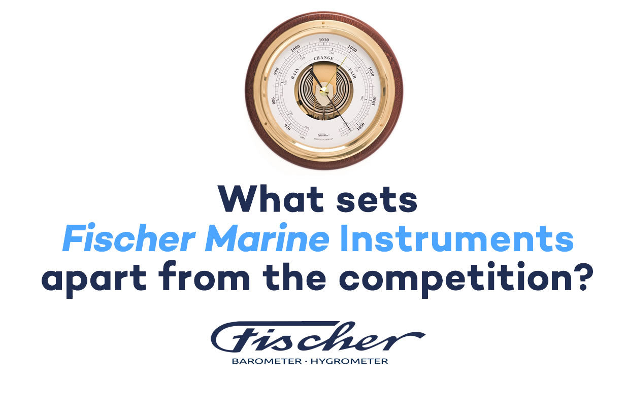 What sets Fischer Marine Instruments apart from the competition?