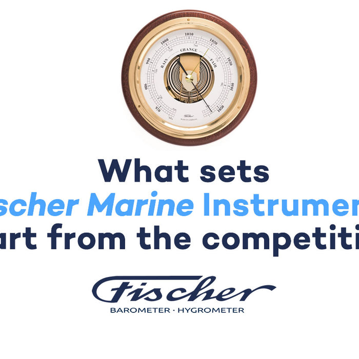 What sets Fischer Marine Instruments apart from the competition?