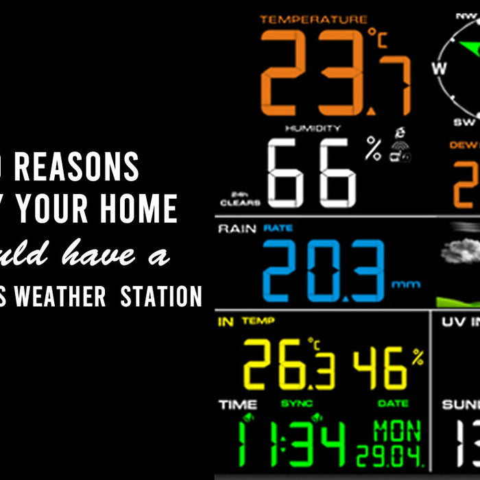 10 reasons why your home should have a wireless weather station